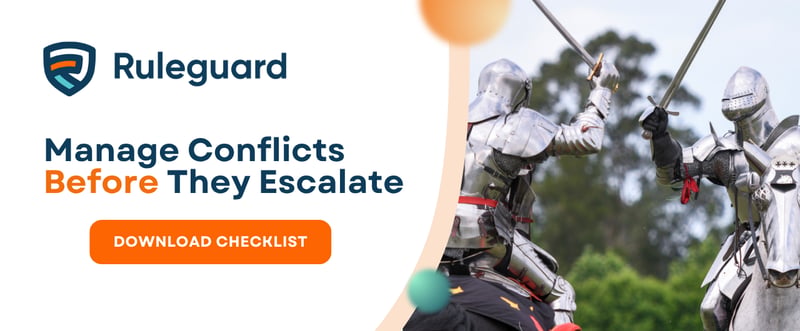 Webinar Checklist - Conflicts of Interest