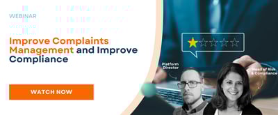 Improve Complaints Management and Improve Compliance