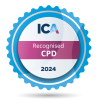 Recognised CPD Badge (white) #39;24 (004)