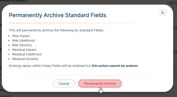 Ruleguard - Archive Standard Risk Scoring Fields
