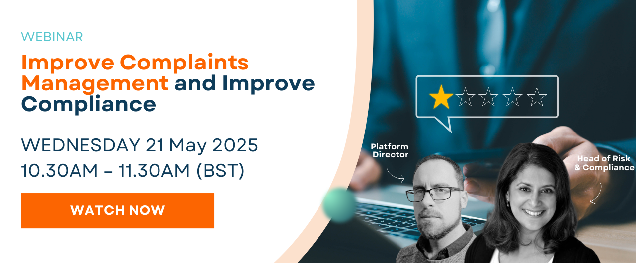 Improve Complaints Management and Improve Compliance