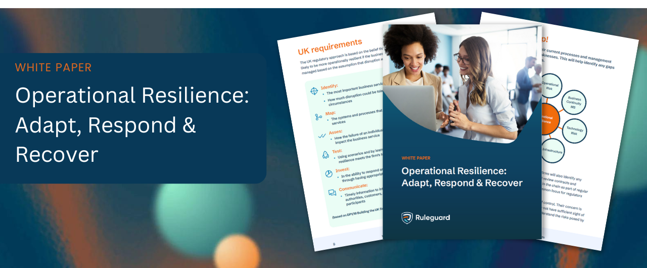 Operational Resilience: Adapt, Respond & Recover