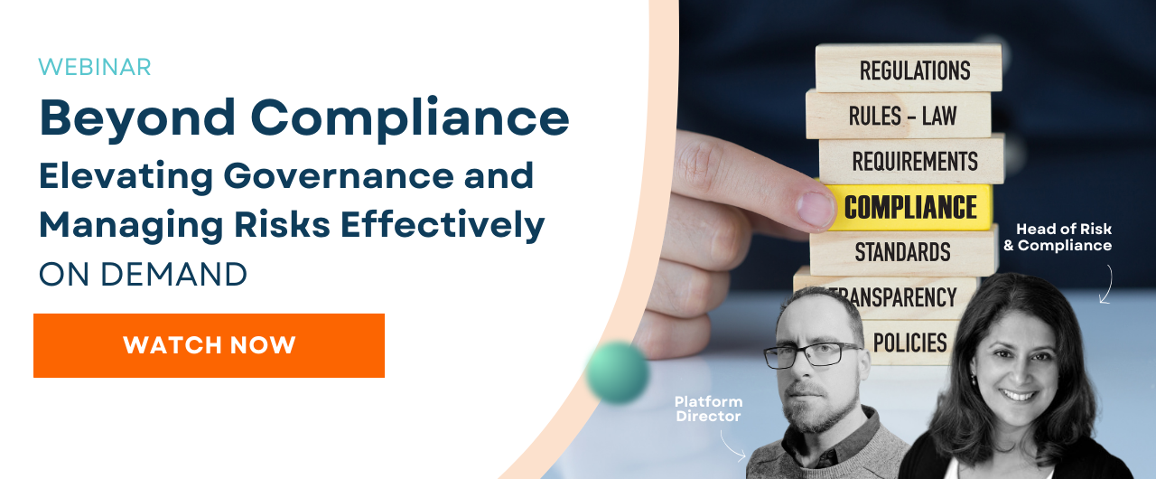 Beyond Compliance: Elevating Governance and Managing Risks Effectively