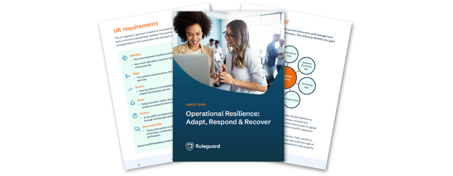 Operational Resilience: Adapt, Respond & Recover