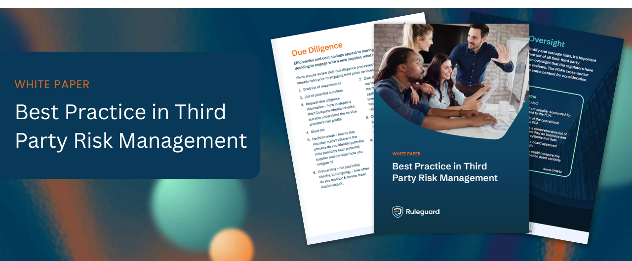 Best Practice in Third Party Risk Management